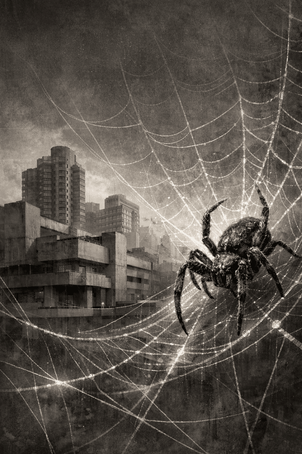 Weaving Reality: Brutalism and Spiders Extended Cognition