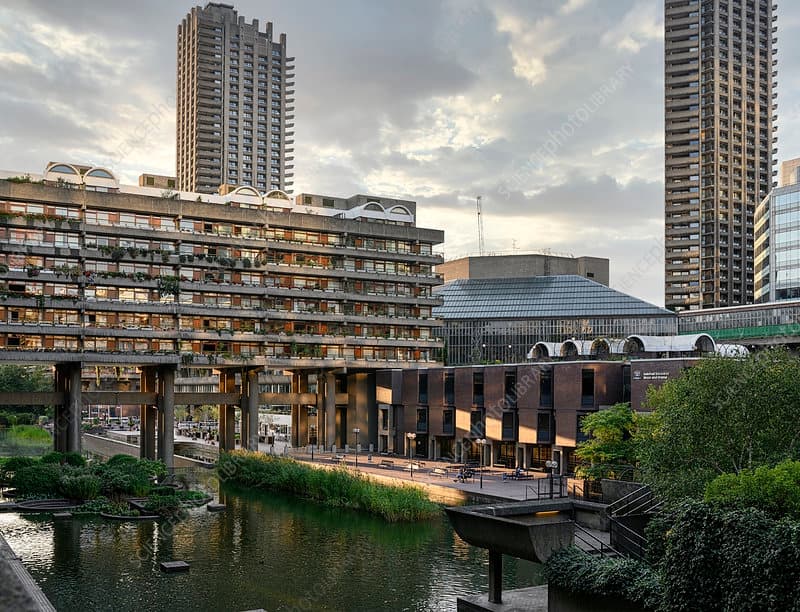 This is the Barbican in London. Its a built Brutalist architecture building. I love the Barbican